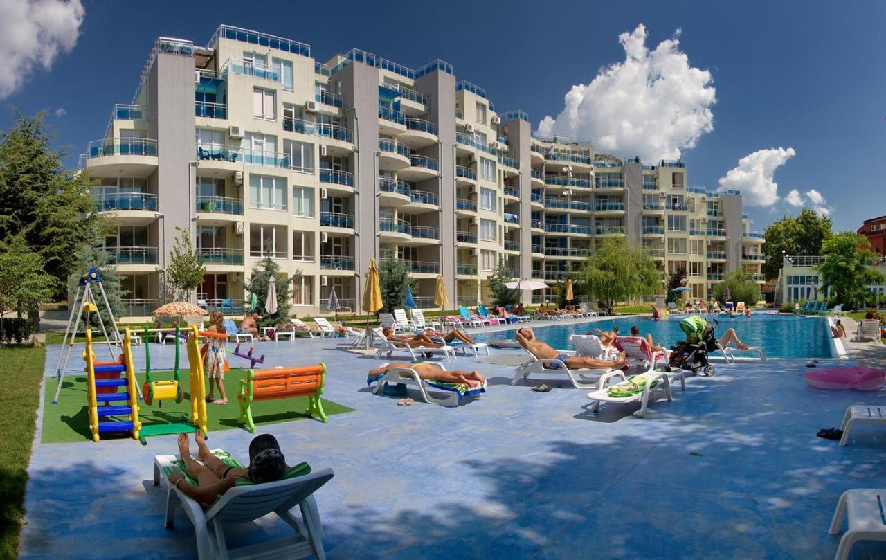 Oazis Sea View Apartment Ravda Kültér fotó